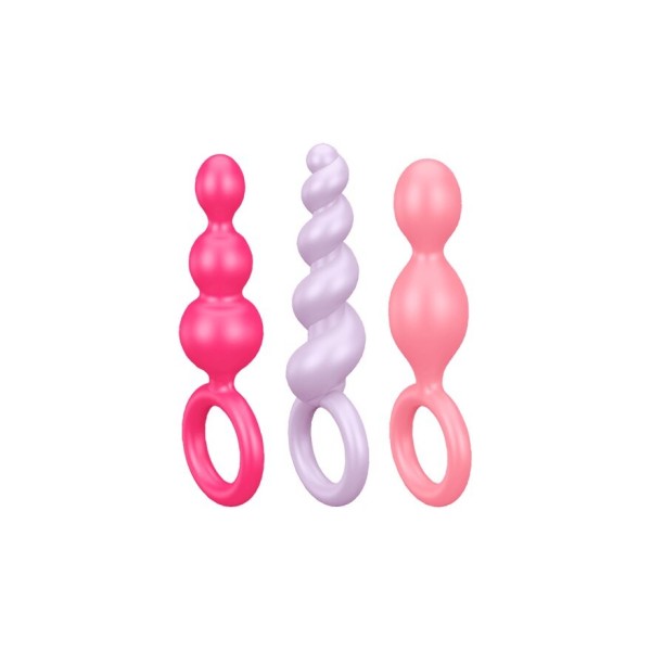 Coffret 3 plugs satisfyer couleur Booty Call - CC597160