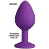 Plug bijou violet Large - DB-RY069PUR