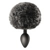 Plug anal pompon noir - CC5700910010