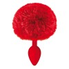 Plug anal pompon rouge - CC5700910030