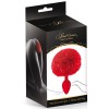 Plug anal pompon rouge - CC5700910030