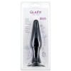 Plug anal noir 15cm avec ventouse - CC5700403010