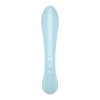 2 en 1 Rabbit point G avec stimulateur de clitoris et Wand Bleu USB Triple Oh Satisfyer - CC597813