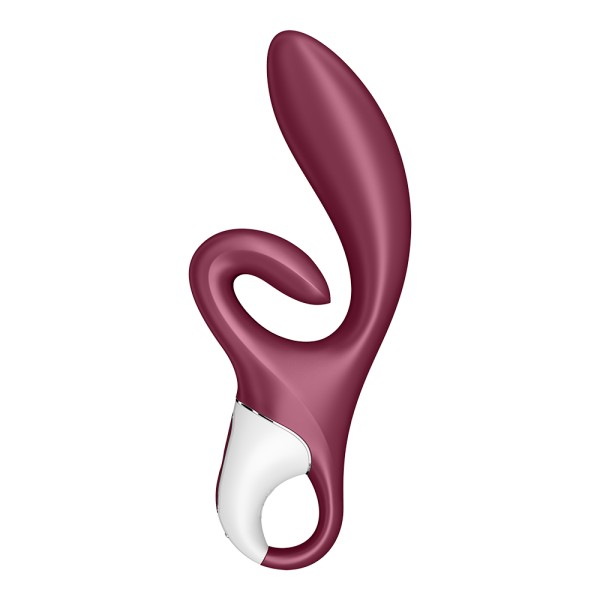 Vibromasseur rabbit point G rouge double stimulation clitoridienne Touch Me Satisfyer - CC597811SA