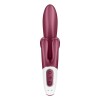 Vibromasseur rabbit point G rouge double stimulation clitoridienne Touch Me Satisfyer - CC597811SA