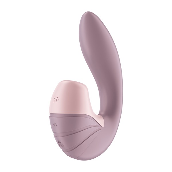 2 en 1 Vibromasseur point G avec stimulateur clitoris USB rose Supernova Satisfyer - CC597780