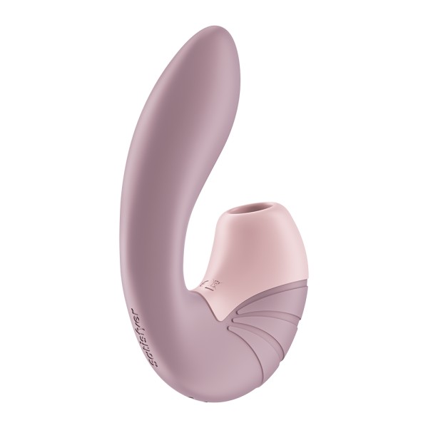 2 en 1 Vibromasseur point G avec stimulateur clitoris USB rose Supernova Satisfyer - CC597780