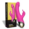 Vibromasseur Rabbit rose 9 modes de vibrations puissantes - USK-V10PNK