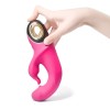 Vibromasseur Rabbit rose 9 modes de vibrations puissantes - USK-V10PNK