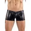 Boxer noir Black Desire en simili cuir - LM2401-67BLK