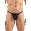 String en dentelle noire All Square - LM2499-03BLK