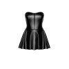 Mini robe bustier Dreamer F308 wetlook