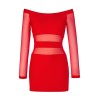 Robe rouge V-9299 - Axami