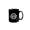 Mug noir JM - logo rond