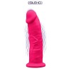 Vibromasseur double densité rose 17,5 cm - SilexD