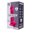 Vibromasseur double densité rose 20 cm - SilexD