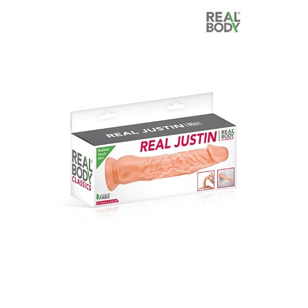 Gode réaliste 21 cm - Real Justin