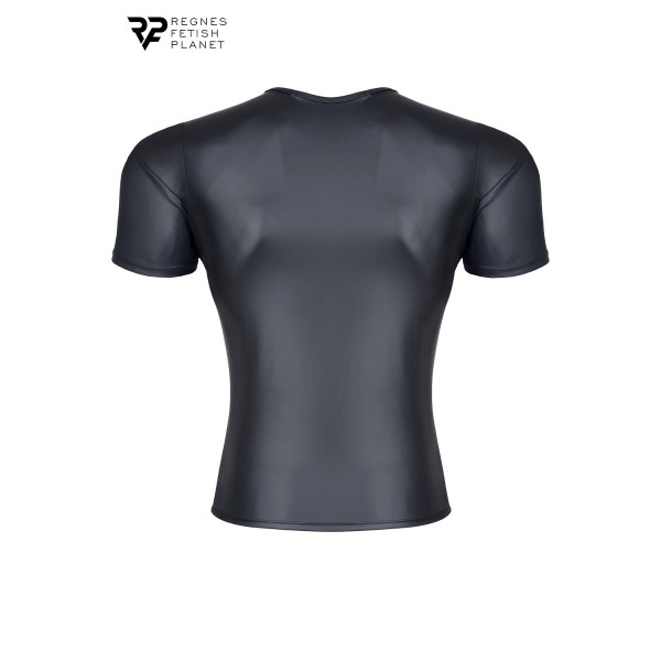 T-shirt wetlook noir - Regnes