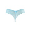 String tanga bleu V-10128 - Axami