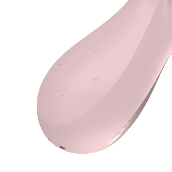 Vibromasseur rabbit rose connecté Mono Flex Satisfyer - CC5972440040