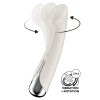 Vibromasseur point G tête rotative blanc USB Spinning g-spot 1 Satisfyer - CC597857