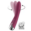 Vibromasseur USB tête rotative point G rouge Spinning Vibe 1 Satisfyer - CC597855