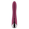 Vibromasseur USB tête rotative point G rouge Spinning Vibe 1 Satisfyer - CC597855