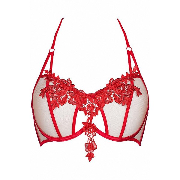 Soutien-gorge rouge V-8861 - Axami