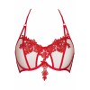 Soutien-gorge rouge V-8861 - Axami