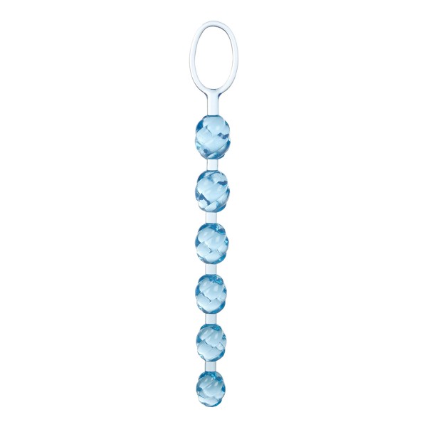 Perles anales CalExotics Swirl bleu