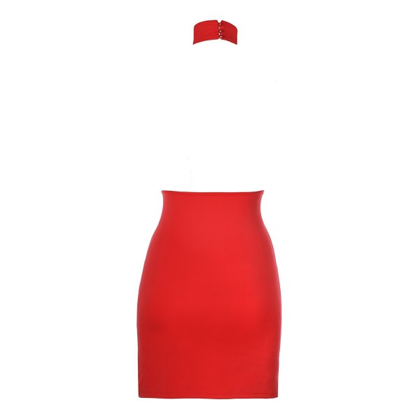 Robe rouge V-9139 - Axami