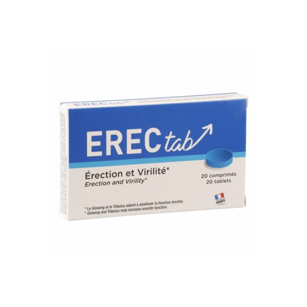 Erectab 20 comprimés - Stimulant sexuel 