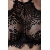 Ensemble bustier et string dentelle - Grey Velvet