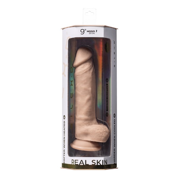 Gode Real Skin Model 1 flesh 23 cm - SilexD