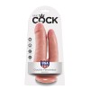 Gode double pénétration 15cm - King Cock