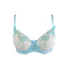 Soutien-gorge dentelle bleu V-10131 - Axami