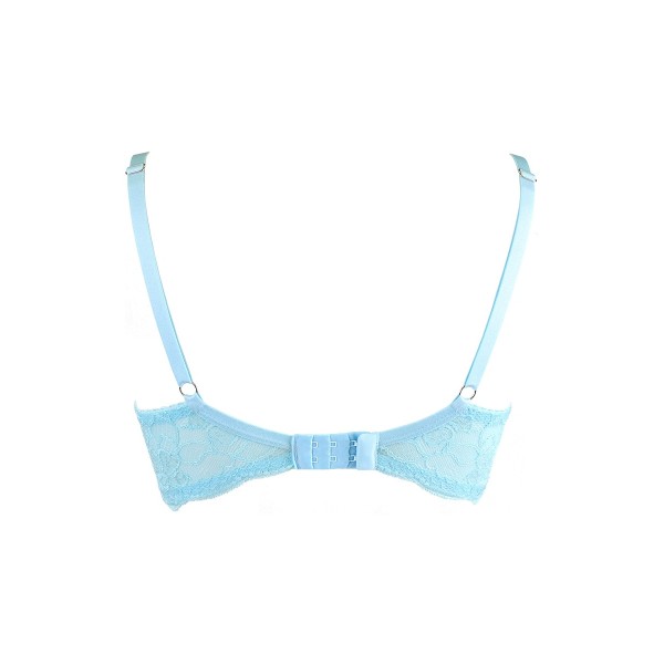 Soutien-gorge dentelle bleu V-10131 - Axami