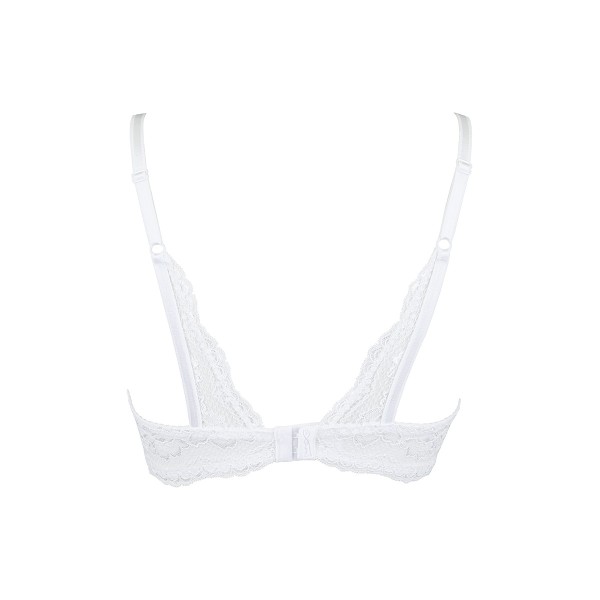 Soutien-gorge ouvert blanc V-9821 - Axami