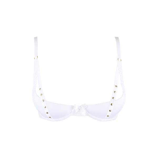 Soutien-gorge seins nus blanc V-9791 - Axami