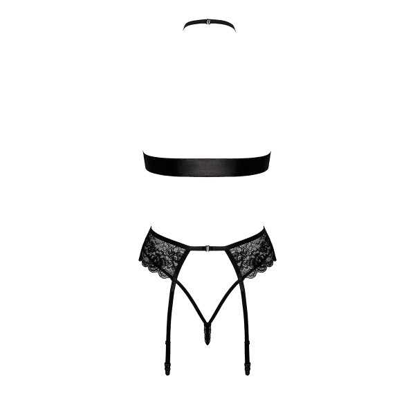 Ensemble Bondage Black Set 4 pièces Kiss 244 - Kissable