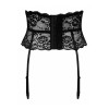 Ceinture porte-jarretelles noir - Cottelli Lingerie