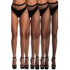 Pack 4 collants résille