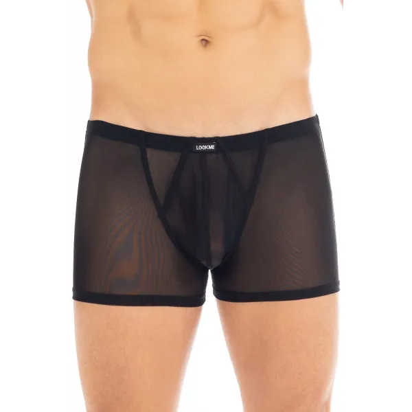 Boxer résille noir malibu - LM92-67BLK