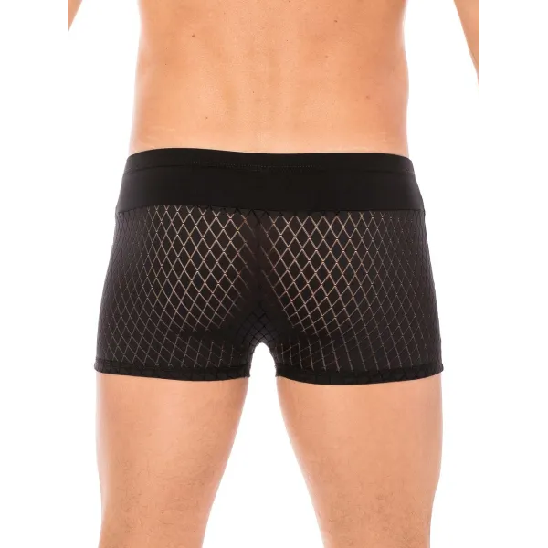 Boxer noir Seduction - LM2105-67BLK