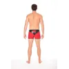 Boxer rouge simili cuir brillant - LM2001-67RED