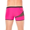 Boxer magenta filet et corde - LM2004-67MAG