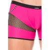 Boxer magenta filet et corde - LM2004-67MAG