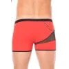 Boxer rouge filet et corde - LM2004-67RED