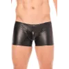 Boxer simili cuir - LM2008-67BLK