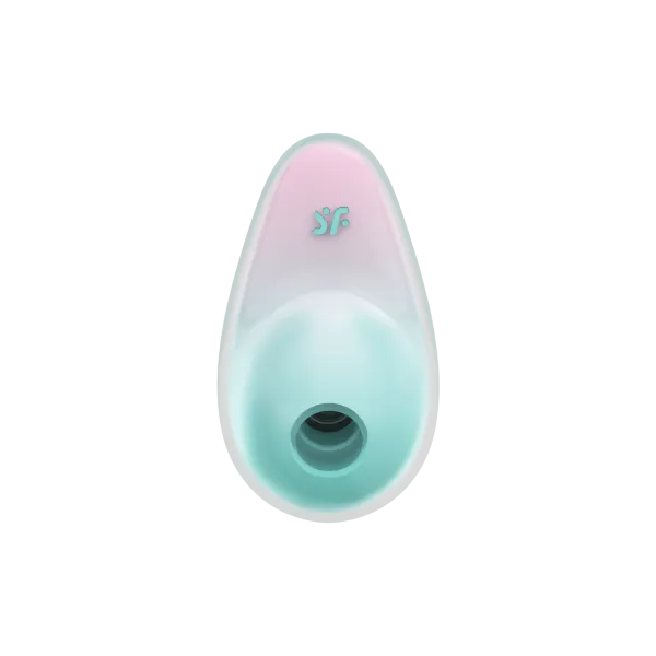 Stimulateur clitoridien par onde de pression sans contact et par vibration USB vert et rose, Pixie Dust Satisfyer - CC597837